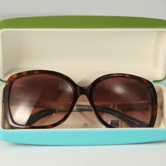 Kate Spade Tortoise & Tiffany Blue Sunglasses